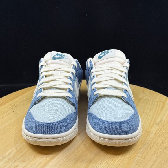Nike Dunk Low Smokey Blue Denim IH5073-006 Womens New Size 6 Sneakers - Picture 6 of 10